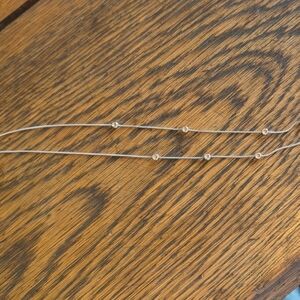 SILPADA Sterling Silver and Gold Beaded Necklace